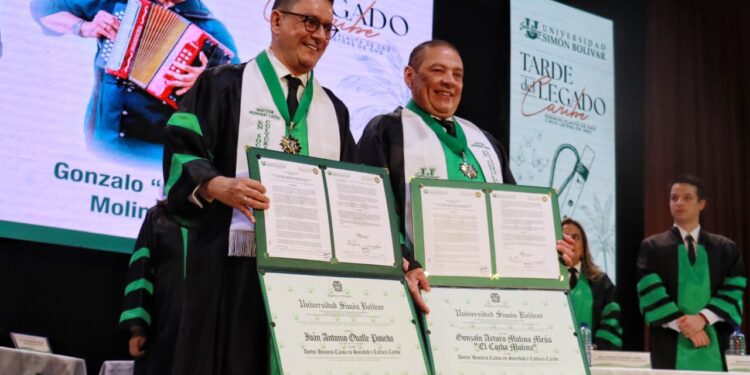 Gobernación del Atlántico se sumó a la exaltación especial de dos personajes del folclor vallenato