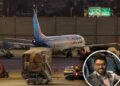 Smit Machchhar, el capitán de flydubai que resultó herido tras altercado en pleno vuelo. Fue reconocido por autoridades
