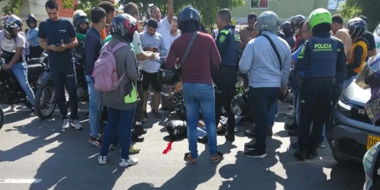 Motociclista murió en accidente con bus de Coolitoral en la Circunvalar