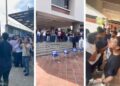 Estudiantes de la Universidad del Atlántico expulsan a encapuchados: Queremos estudiar, no más vandalismo