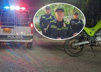 Policía identifica a hombre que dejó bandera del ELN y cilindro cerca del Metropolitano de Barranquilla