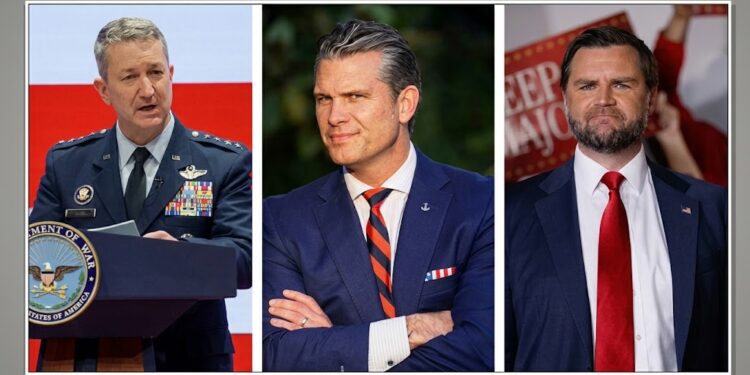 Vance, Hegseth y el general Dan Caine: tres altos funcionarios de Trump llegarían a Colombia en noviembre