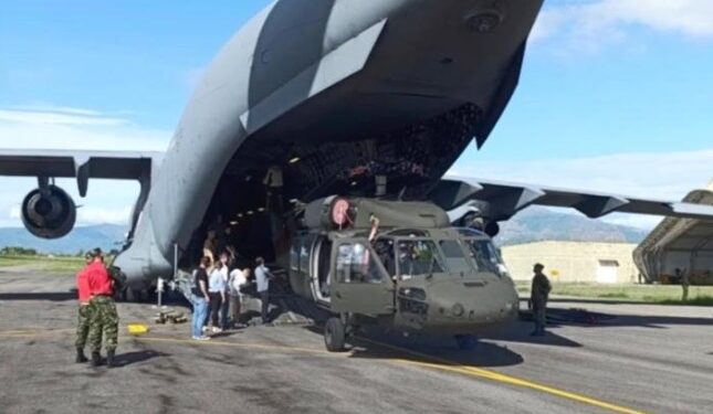 Helicópteros Black Hawk de Estados Unidos llegaron a Tolemaida: más de 300 militares participan en ejercicio en Colombia