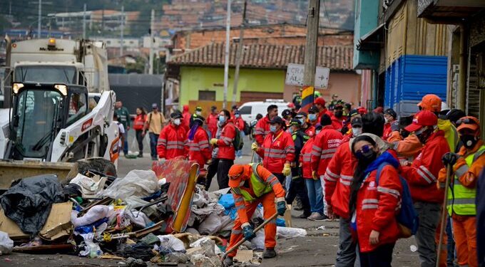 Operación Kratos: más de 100 funcionarios regresaron a San Bernardo y desmontaron 42 cambuches